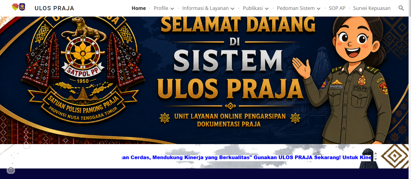 Pratinjau ULOS PRAJA
